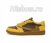 Air Jordan 1 Retro Low OG SP Travis Scott Beige Yellow DM7866-665 - 1