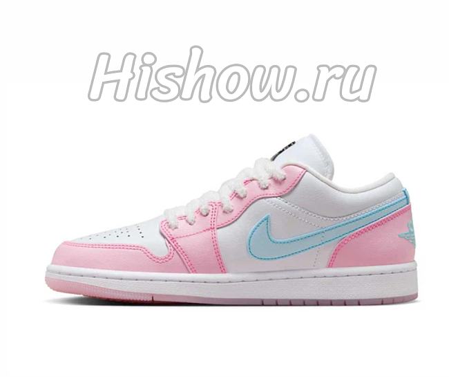 Air Jordan 1 Low SE Paw Print Pink Foam HM3706-141 - 1