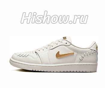 Air Jordan 1 Low Method of Make Sail Metallic Gold FN5032-100