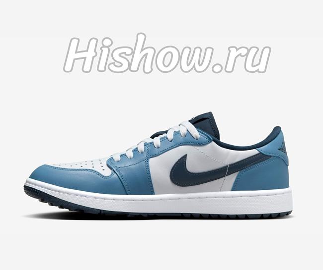 Air Jordan 1 Low Golf White Aegean Storm DD9315-115 - 1
