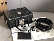 MCM tote Bags Black A1034 Size 19x14x8cm - 6