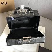 MCM tote Bags Black A1034 Size 19x14x8cm - 4