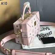 MCM tote Bags Pink A1034 Size 19x14x8cm - 2