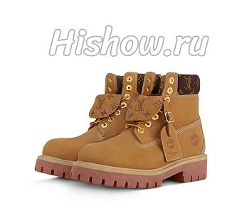 LV x Timberland Ankle Boot Beige 1AD756