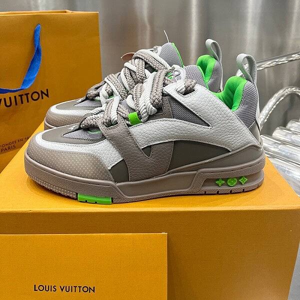 Louis Vuitton Skate Sneaker Grey Green - 1