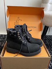 LV x Timberland Ankle Boot Black 1AD75B - 6