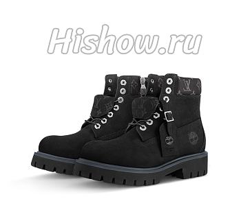 LV x Timberland Ankle Boot Black 1AD75B