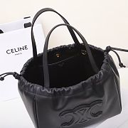 Celine Bag Black 111013 Size 22x17x15cm - 4
