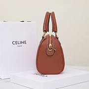 Celine Bag Brown 113773 Size 20x14x10.5cm - 5