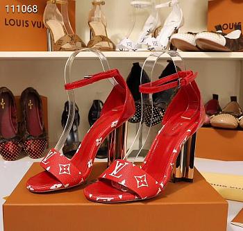 LV Pumps Sandals Red 190428C