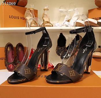 LV Pumps Sandals Brown 190428C