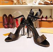 LV Pumps Sandals Brown 190428C - 3