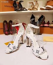 LV Pumps Sandals White 190428C - 2