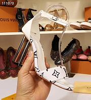 LV Pumps Sandals White 190428C - 4