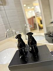 Saint Laurent Opyum Heeled Sandals Black 10.5cm - 3