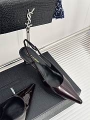 Saint Laurent Pumps Purple 8CM - 2