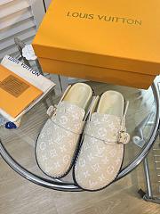 Louis Vuitton Cosy Flat Comfort Clog Cream 1AB3OQ - 4