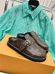 Louis Vuitton Flat Comfort Clog Brown - 2