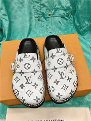 Louis Vuitton Flat Comfort Clog White - 6