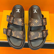 Louis Vuitton Slide Brown 01 - 6