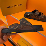 Louis Vuitton Slide Brown 01 - 4