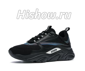 Dior B22 Black Reflective Sneakers