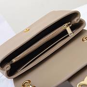 Celine Bag Cream 115853 Size 25x15x8cm - 5
