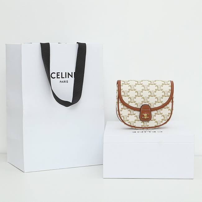 Celine Bag White 196702 Size 15x11x4cm - 1