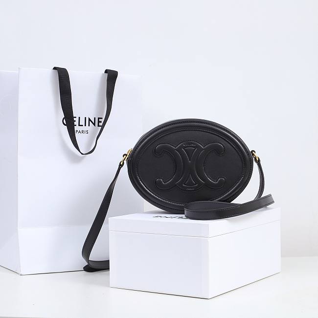 Celine Bag Black 198603 Size 20x15x6cm - 1