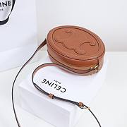 Celine Bag Brown 198603 Size 20x15x6cm - 5