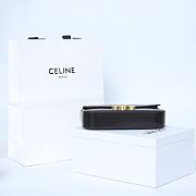 Celine Bag Black Gold 197993 Size 20.5x10.5x4cm - 5
