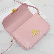 Celine Bag Pink 191242 Size 22.5x16.5x7.5cm - 3