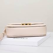 Celine Bag White 191242 Size 22.5x16.5x7.5cm - 5