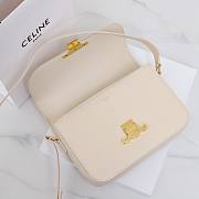 Celine Bag White 191242 Size 22.5x16.5x7.5cm - 3