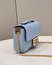 Fendi Baguette Blue 8533 Size 24×7×13cm - 3