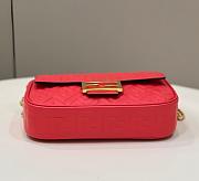 Fendi Baguette Red 8533 Size 24×7×13cm - 2