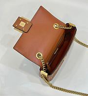 Fendi Baguette Brown 8533 Size 24×7×13cm - 5