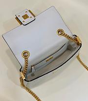 Fendi Baguette White 8533 Size 24×7×13cm - 4