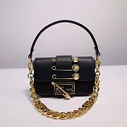 Fendi by Versace Black Medusa 8066 Size 20x13x5cm - 4