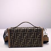 Fendi Baguette Soft Trunk Size 21x13x6CM - 4