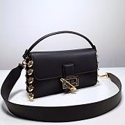Fendi by Versace Black Medusa 8801 Size 28x15.5x7cm - 2