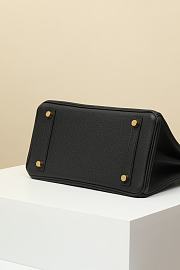 Hermès Birkin Bag Black Size 25x20x13CM - 5
