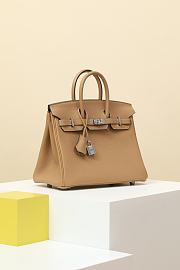 Hermès Birkin Bag Brown Size 25x20x13CM - 4
