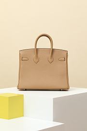 Hermès Birkin Bag Brown Size 25x20x13CM - 3