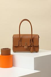 Hermes Crossbody Bag Brown Size 22x15x8CM - 4