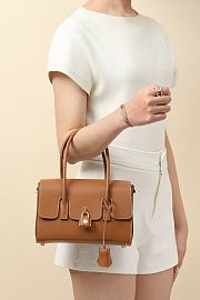 Hermes Crossbody Bag Brown Size 22x15x8CM - 3