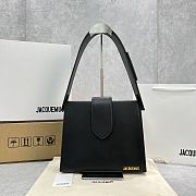 Jacquemus Axillary Bag Black Size 26x22x9.5CM - 2