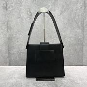 Jacquemus Axillary Bag Black Size 26x22x9.5CM - 5