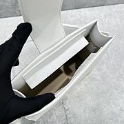 Jacquemus Axillary Bag White Size 26x22x9.5CM - 5