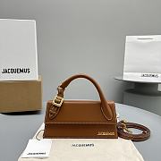 Jacquemus Chiquito Crossbody Bag Brown Size 21x10x6CM - 5